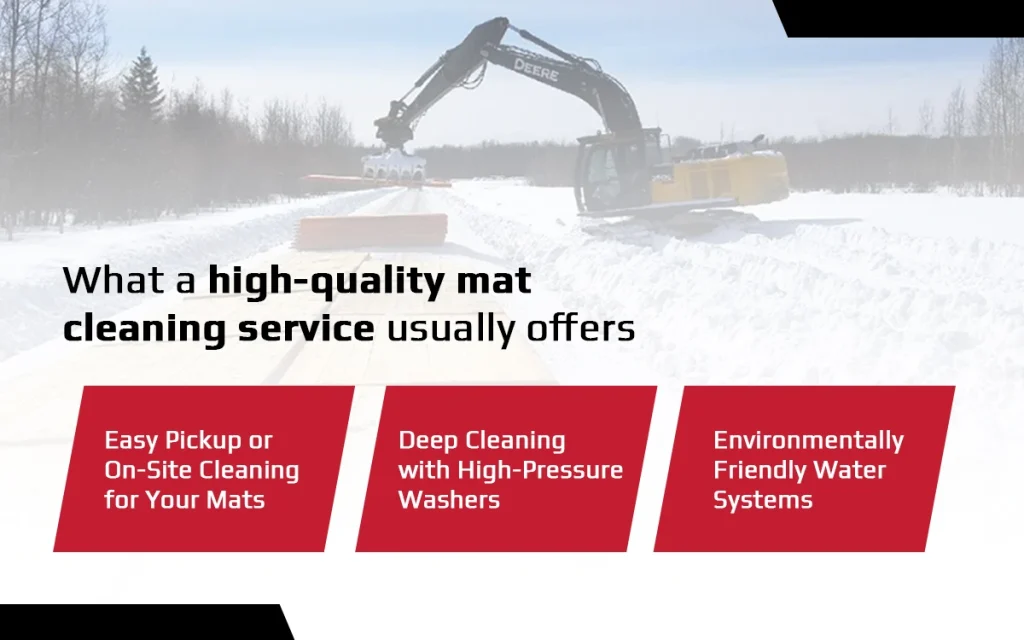 High-quality mat cleaning