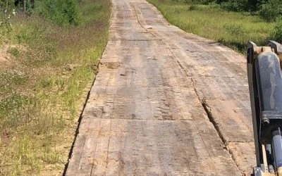 Bolted and CLT Matting Solutions in Calgary