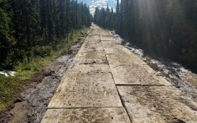 Cross Laminated Timber and Bolted Mats from GFI Solutions