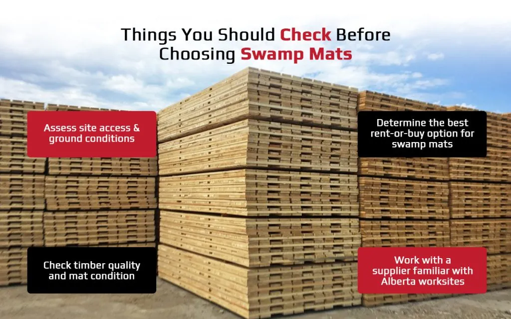Check Before Choosing Swamp Mats